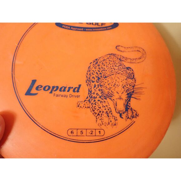 Innova Leopard Disc Golf Mid Range Orange Used - Picture 2 of 5